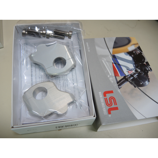 Angebot Alu Lenker Klemmböcke 35 mm Alu silber LSL Rise...