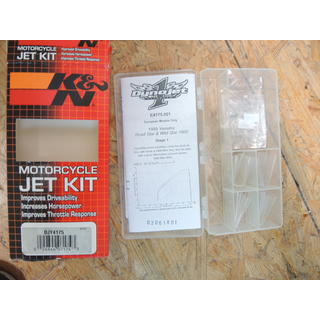K+N Dynojet Tuningkit Stage 1 Yamaha XV 1600 Vergaserkit...