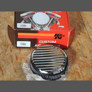 K+N Luftfilter rund Harley Davidson Softail , Dyna , Electra , 82 Ci RK-3911 Teardrop