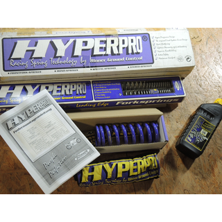Hyperpro progressive Gabelfedern + Feder Stossdämpfer...