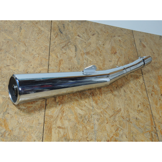 Auspuff Chrom Suzuki GSX 1400  rechts ab Bj. 2002  Exhaust vom Neufahrzeug demontiert