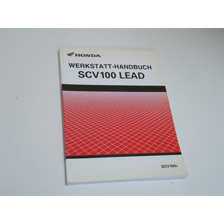 Honda SCF 100 Lead  original Honda Werkstatthandbuch