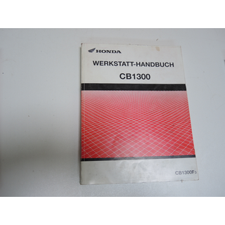 Honda CB 1300 SC54 ab 2003 original Honda Werkstatthandbuch