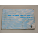 Bedienungsanleitung Fahrerhandbuch Honda VF 500 F / F2