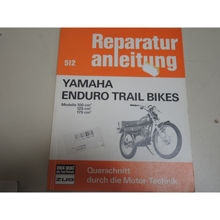 Bucheli Reparaturanleitung Band 512 Yamaha DT 100 125 175 Trail Enduro ab 1971