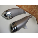 Auspuff GSXR 1000 K9 2009-2011 original Suzuki 0 km Umbau Neufahrzeug links + rechts