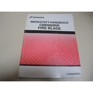 Honda CBR 900 RR SC50 original Honda Werkstatthandbuch Reparaturanleitung