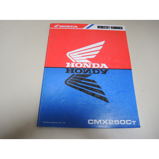 Honda CMX 250 Rebel original Honda Werkstatthandbuch Reparaturanleitung