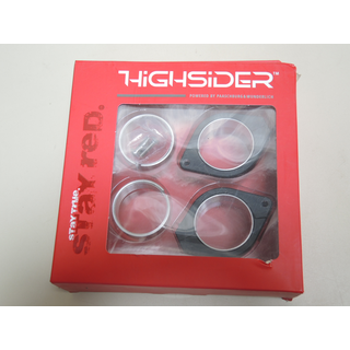 Highsider CNC Standrohrschellen Set 38 - 41 mm Herst. Highsider 207-404