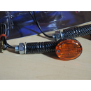 Mini Cateye Blinker Halogen Miniblinker Carbon Look 21 Watt E - gepr&uuml;ft