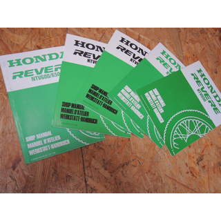 Honda NTV 650 Revere original Honda Werkstatthandbuch Reparaturanleitung Erg&auml;nzung