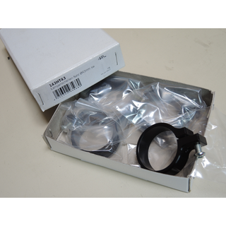 Halteschellen LSL Lampenschellensatz 43mm schwarz 4 Stück