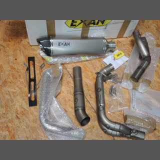 Exan Auspuff Full Kit BMW S 1000 RR Titan KAT+ABE 2011-2014