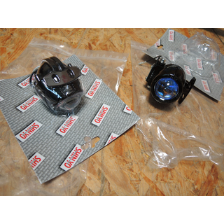 Mini Ellipsoid Nebelscheinwerfer Shinyo 55 W schwarz oval  E-gepr&uuml;ft