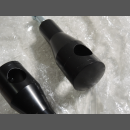 Alu Riser Ritz gerade schwarz 150 mm hoch ,  f&uuml;r Zoll Lenker , T&uuml;v Gutachten