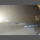 Honda Deauville NT 700 Kofferdeckel gold bronze  links - gebraucht -