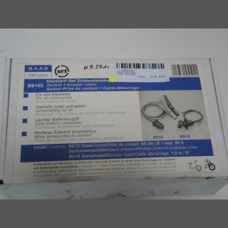 Baas Bikestart Set BS16 Starterkabel + BS10 Steckdose