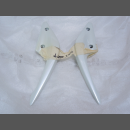 Original Sozius Beifahrer Haltegriff Honda CBF 1000 F Typ SC64 weiss Motorrad