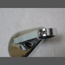 Chopper Zusatz Spiegel Chrom tropfenform 22 mm  25,4 mm passend WBK Motorrad