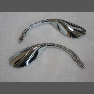 Chopperspiegel Scoop links rechts WBK Chopper Spiegel Motorrad
