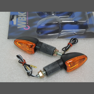 Blinker Arrow Miniblinker 12 V  21 Watt 8 mm Aufnahme 2 St&uuml;ck e gepr&uuml;ft  Motorrad