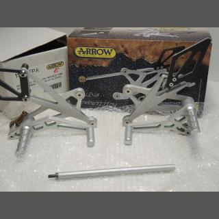 Arrow Fussrasten Anlage Kawasaki ZX 6 R Bj 1998 - 2002 Fussrastenanlage Motorrad