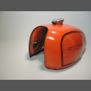 Tank Honda CB 500 T mit Tankdeckel + Benzinhahn Bj 1974 - 1976 Motorrad