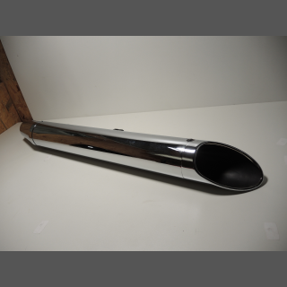 Original Auspuff unten Suzuki VLR 1800 Motorrad Exhaust vom Neufahrzeug demontiert