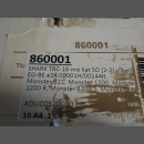 Shark TRC 10 Titan Auspuff mit Kat Ducati Monster 821 / 1200 Exhaust Motorrad