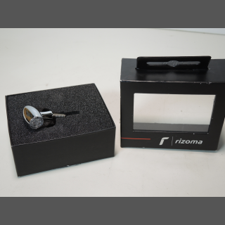 Rizoma Club S Led Blinker chrom Blinker /R&uuml;cklicht / Bremslicht Flasher Motorrad