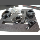 Rizoma Conus Lenkerklemmen Kawasaki Z650  Z900 schwarz mit Zulassung Lenker Klemmen